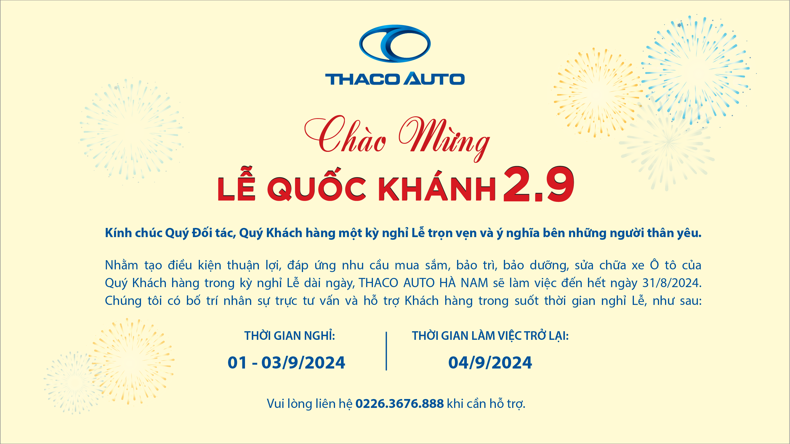 CHÀO MỪNG NGÀY QUỐC KHÁNH VIỆT NAM 2/9