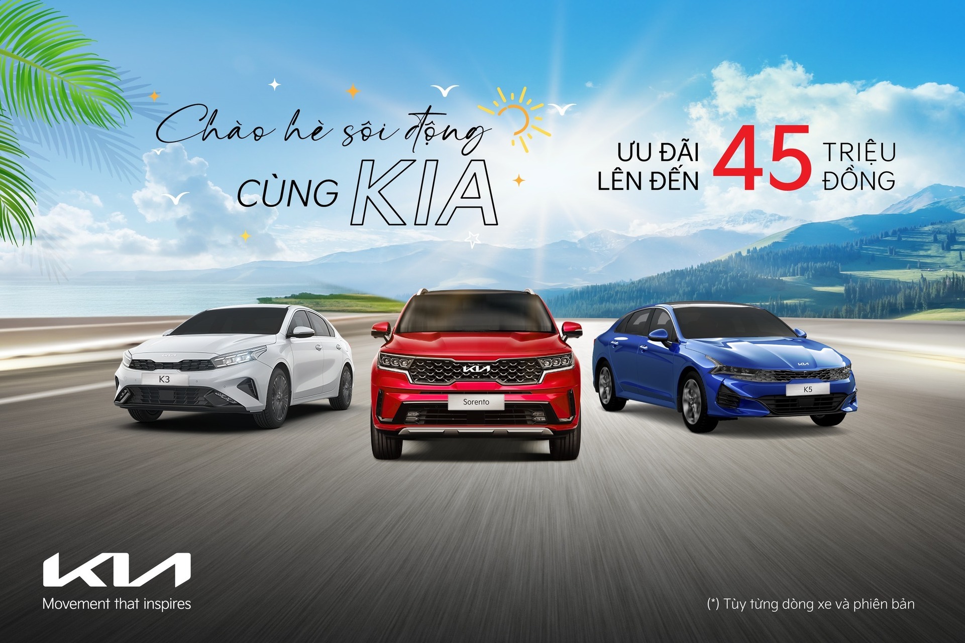 Nhiều ưu đãi hấp dẫn khi mua xe du lịch của THACO AUTO trong tháng 5